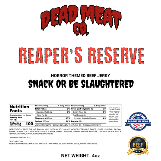 Reaper's Reserve (Carolina Reaper and Ghost Pepper)