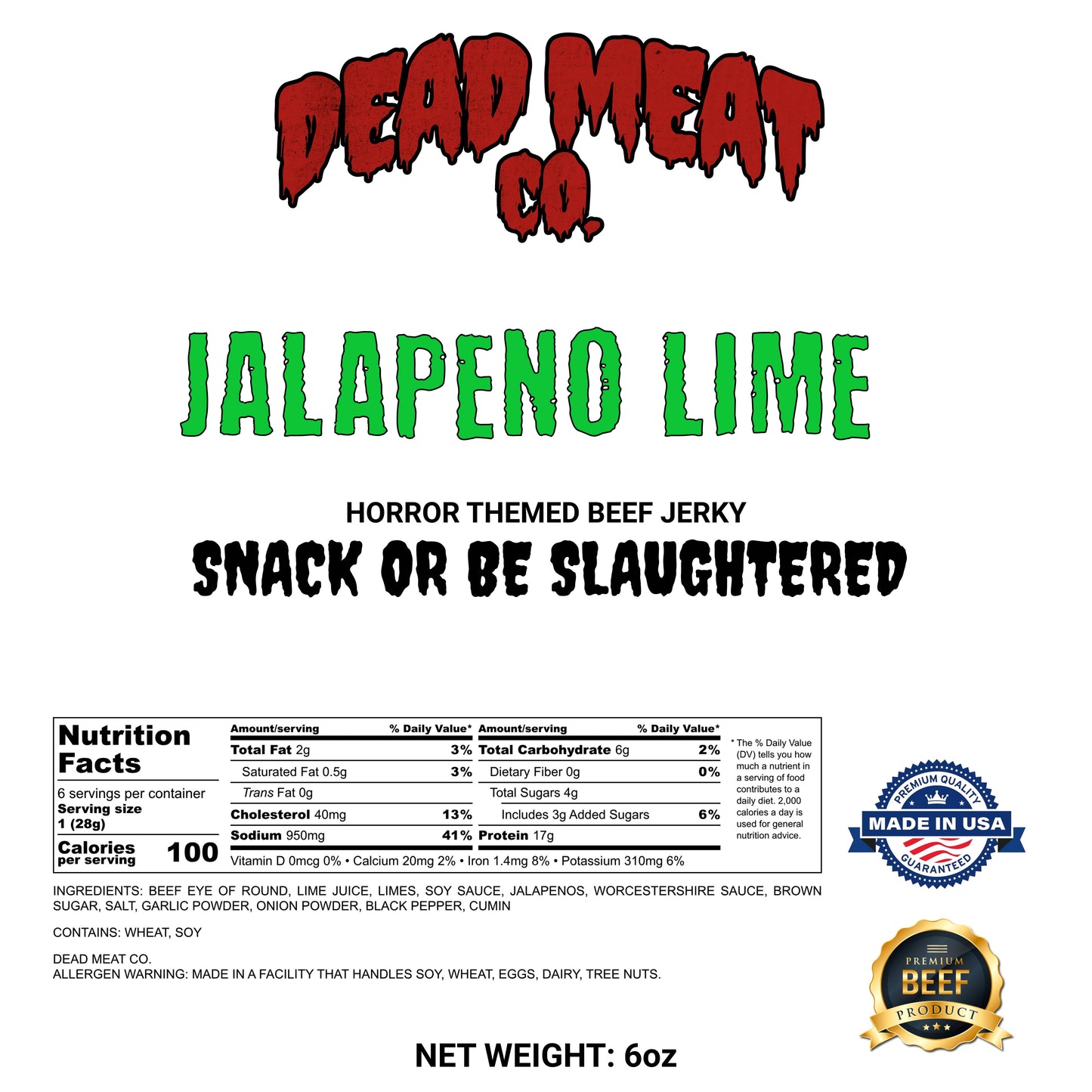 Creature From The Snack Lagoon (Jalapeno Lime)