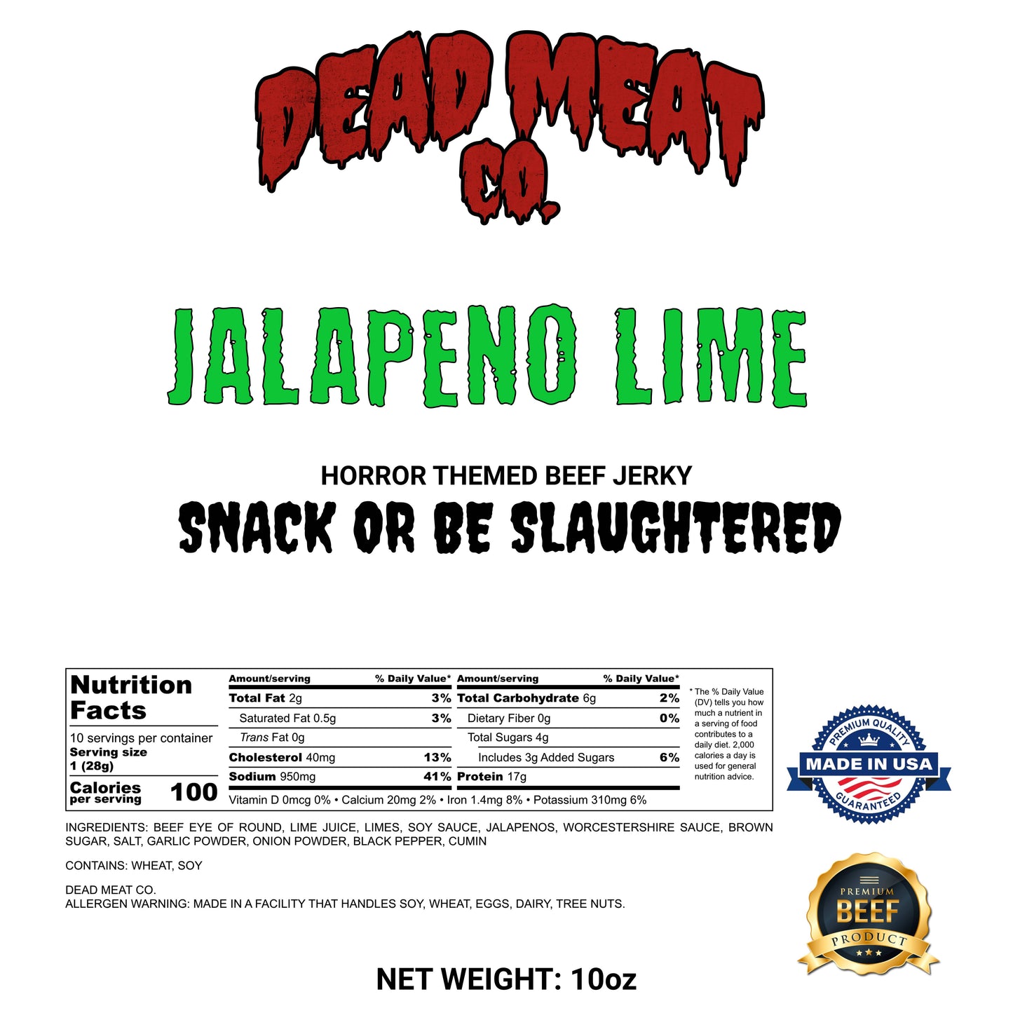 Creature From The Snack Lagoon (Jalapeno Lime)
