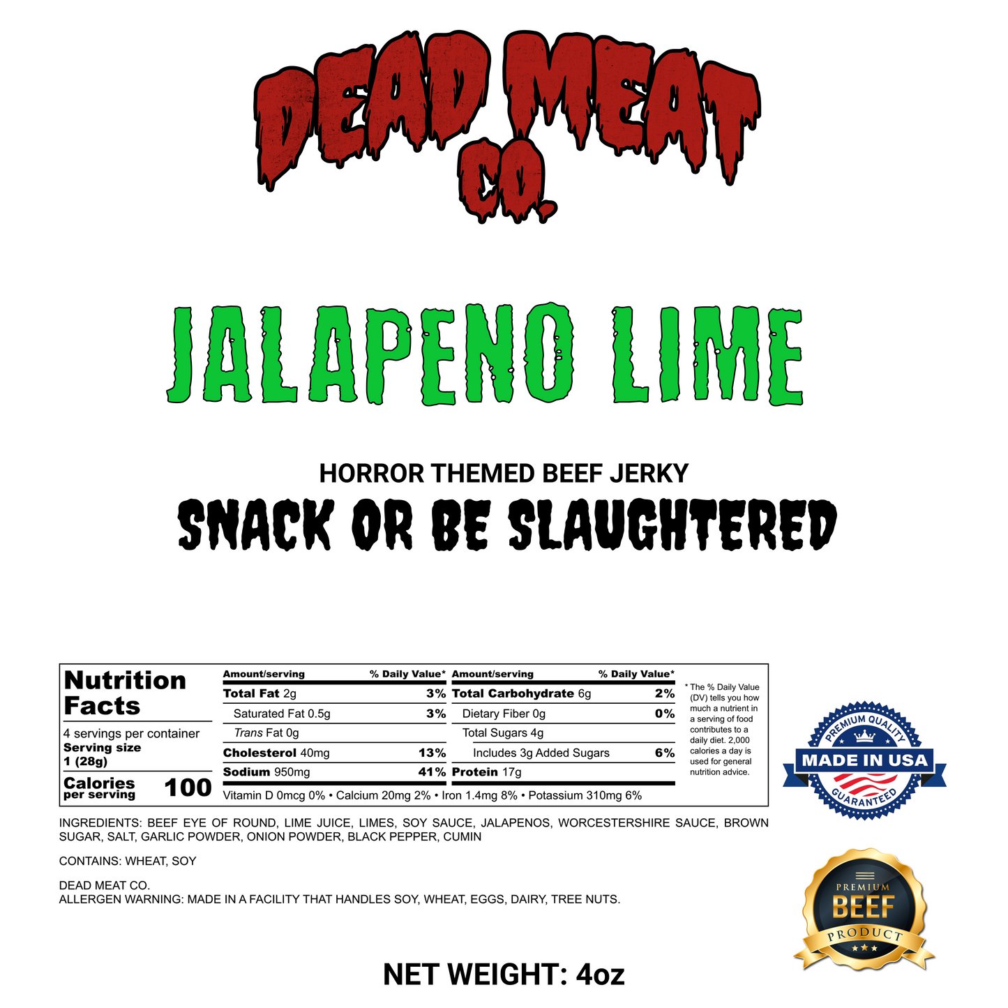 Creature From The Snack Lagoon (Jalapeno Lime)