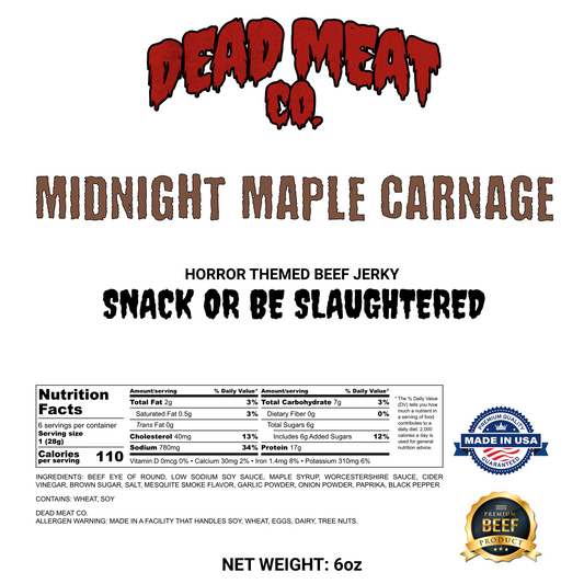Midnight Maple Carnage (Maple Syrup)
